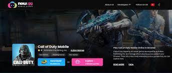 Now.gg Call of Duty: How to Play COD Mobile on Browser